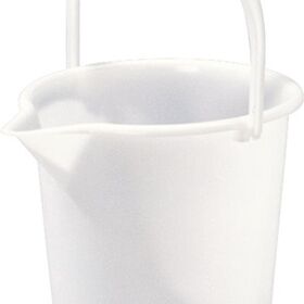 Eimer 10,5l HD-Polyethylen natur Kunststoffbügel D.286mm H.283mm HÜNERSDORFF