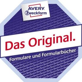 Avery Zweckform Kurzbrief 1741 1/3 DIN A4 2x40Blatt