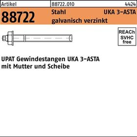 Ankerstange R 88722 ASTA M24x300 Stahl galv.verz. 5 Stück UPAT - VPE: 5