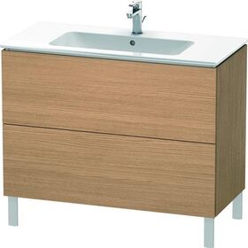 Duravit Waschtischunterbau L-CUBE 1020x481x704mm europäische eiche