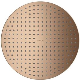 Kopfbrause 300 2jet AXOR Montage Decke-Aufputz brushed red gold