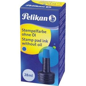 Pelikan Stempelfarbe 4K 351213 ohne Öl 28ml blau