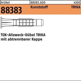 Dübel R 88383 FormTri-K 10x 62/8,0 Ku. 50 Stück TOX - VPE: 50