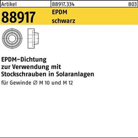 Dichtung R 88917 für M10/M 12 EPDM sw 5000 Stück - VPE: 5000