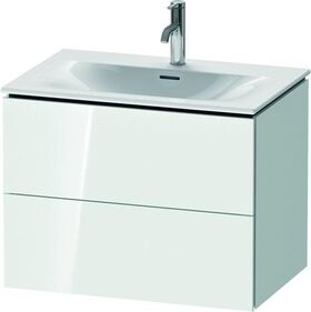 Duravit Waschtischunterbau L-CUBE 550x720x481mm weiß hochglanz