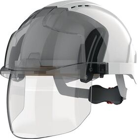 Industriehelm EVO® VISTAshield® weiß/smoke ABS EN 397,EN 50365 JSP