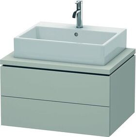 Duravit Konsolenunterschrank L-CUBE 400x720x547mm betongrau matt