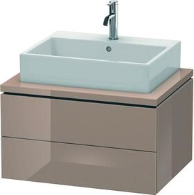 Duravit Konsolenunterschrank L-CUBE 400x720x547mm cappuccino hochglanz