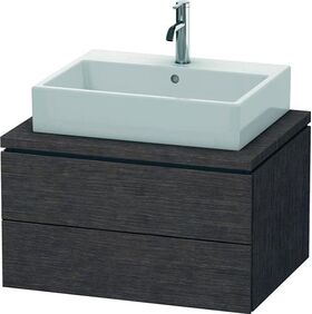 Duravit Konsolenunterschrank L-CUBE 400x720x547mm eiche dunkel gebürstet