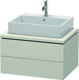 Duravit Konsolenunterschrank L-CUBE 400x720x547mm taupe