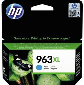 HP Tintenpatrone 3JA27AE 963XL 1.600Seiten cyan