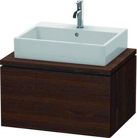 Duravit Konsolenunterschrank L-CUBE 400x720x547mm nussbaum gebürstet