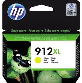 HP Tintenpatrone 3YL83AE 912XL 825Seiten gelb