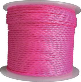 Pflastererschnur L.100m D.2mm 60kg PP pink - VPE: 6