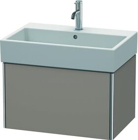 Duravit Waschtischunterbau XSQUARE 397x684x460mm basalt matt