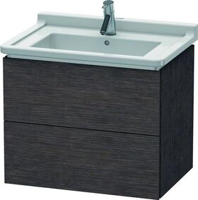 Duravit Waschtischunterbau L-CUBE 469x670x558mm eiche dunkel gebürstet