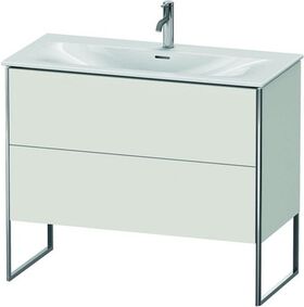 Duravit Waschtischunterbau XSQUARE 840x1010x478mm 2 Au No weiß seidenmatt