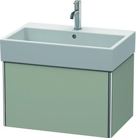 Duravit Waschtischunterbau XSQUARE 397x684x460mm taupe seidenmatt