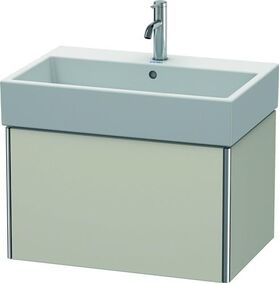 Duravit Waschtischunterbau XSQUARE 397x684x460mm taupe matt