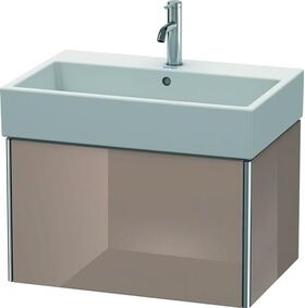 Duravit Waschtischunterbau XSQUARE 397x684x460mm cappuccino hochglanz