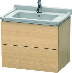 Duravit Waschtischunterbau L-CUBE 469x670x558mm mediterrane eiche