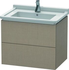 Duravit Waschtischunterbau L-CUBE 469x670x558mm leinen