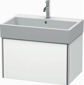 Duravit Waschtischunterbau XSQUARE 397x684x460mm weiß matt