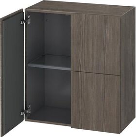 Duravit Halbhochschrank L-CUBE 700x363x800mm pine terra