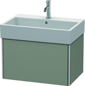 Duravit Waschtischunterbau XSQUARE 397x684x460mm steingrau seidenmatt