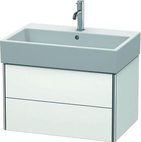 Duravit Waschtischunterbau XSQUARE 397x684x460mm weiß matt