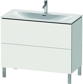 Duravit Waschtischunterbau L-CUBE 704x1020x481mm weiß matt