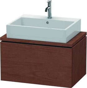 Duravit Konsolenunterschrank L-CUBE 400x720x477mm amerikanisch nussbaum