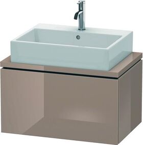 Duravit Konsolenunterschrank L-CUBE 400x720x477mm cappuccino hochglanz