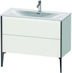 Duravit Waschtischunterbau XVIU 591x1010x480mm Prof. sw matt weiß matt