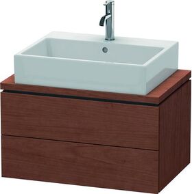 Duravit Konsolenunterschrank L-CUBE 400x720x477mm amerikanisch nussbaum