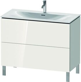 Duravit Waschtischunterbau L-CUBE 704x1020x481mm weiß hochglanz