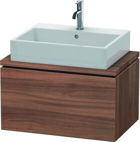 Duravit Konsolenunterschrank L-CUBE 400x720x477mm nussbaum natur