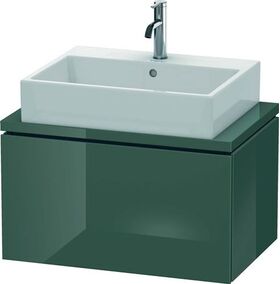 Duravit Konsolenunterschrank L-CUBE 400x720x477mm dolomiti grey hochglanz