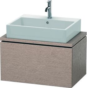 Duravit Konsolenunterschrank L-CUBE 400x720x477mm eiche kaschmir