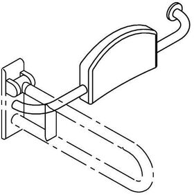 Hewi Rückenstütze SERIE 801 rechts senfgelb