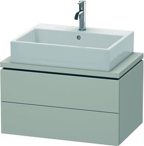 Duravit Konsolenunterschrank L-CUBE 400x720x477mm betongrau matt