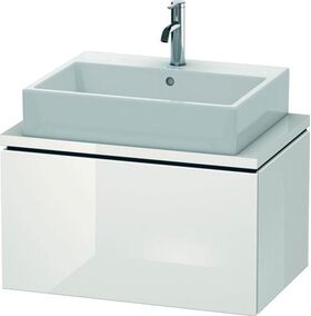 Duravit Konsolenunterschrank L-CUBE 400x720x477mm weiß hochglanz