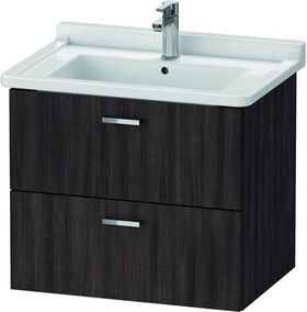 Duravit Waschtischunterbau XBASE 2 Schubk 560x650x468mm kastanie dunkel