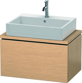 Duravit Konsolenunterschrank L-CUBE 400x720x477mm eiche gebürstet