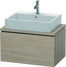 Duravit Konsolenunterschrank L-CUBE 400x720x477mm pine silver