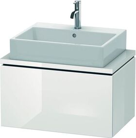 Duravit Konsolenunterschrank L-CUBE 400x720x477mm weiß hochglanz