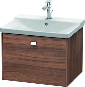 Duravit Waschtischunterbau BRIOSO Griff chrom 450x620x479mm nussbaum natur