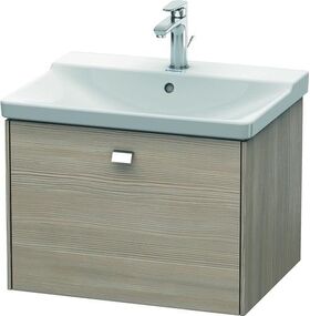 Duravit Waschtischunterbau BRIOSO Griff chrom 450x620x479mm pine silver