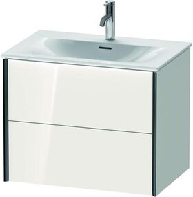 Duravit Waschtischunterbau XVIU 557x710x480mm Prof. sw ma weiß hochglanz