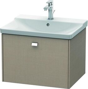 Duravit Waschtischunterbau BRIOSO Griff chrom 450x620x479mm leinen